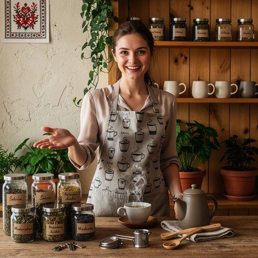 Tradičný slovenský čajový rituál, kde sa podávajú rôzne príchute a byliny.